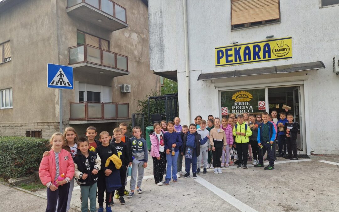 POSJET PEKARI UČENIKA 2. A I 2. B RAZREDA