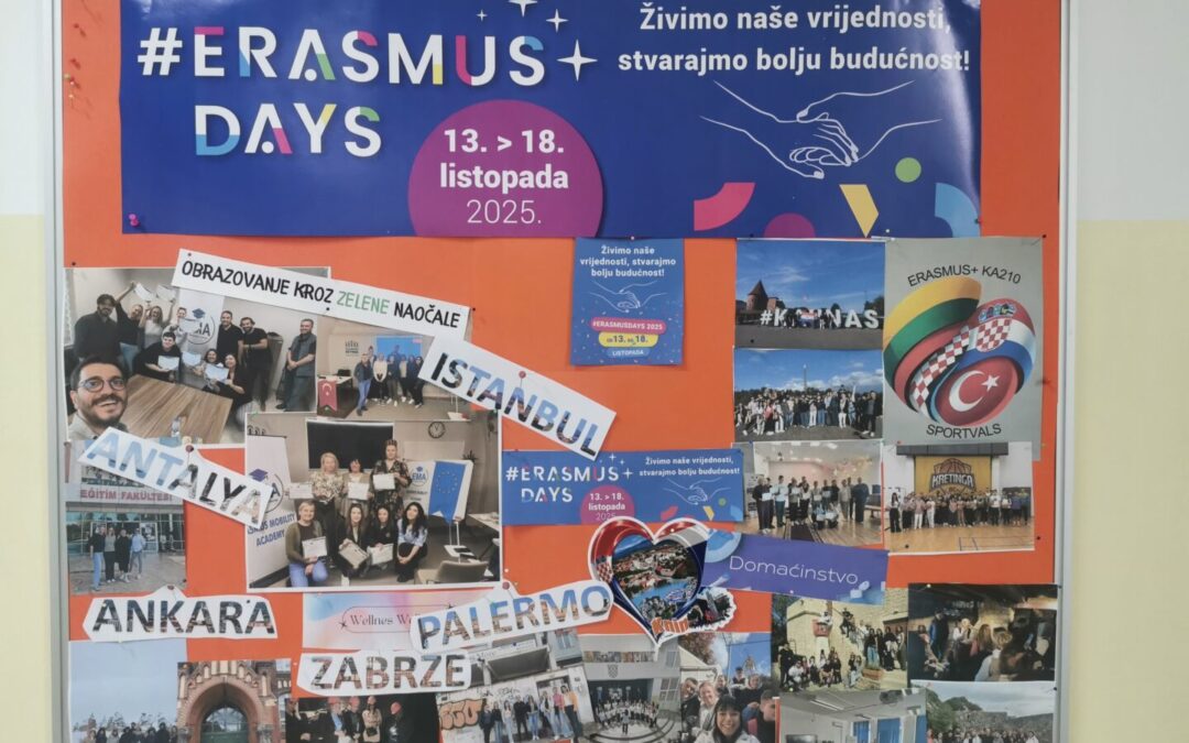 Erasmus+ dani u OŠ dr. Franje Tuđmana – Dani otvorenih vrata posvećeni europskim vrijednostima